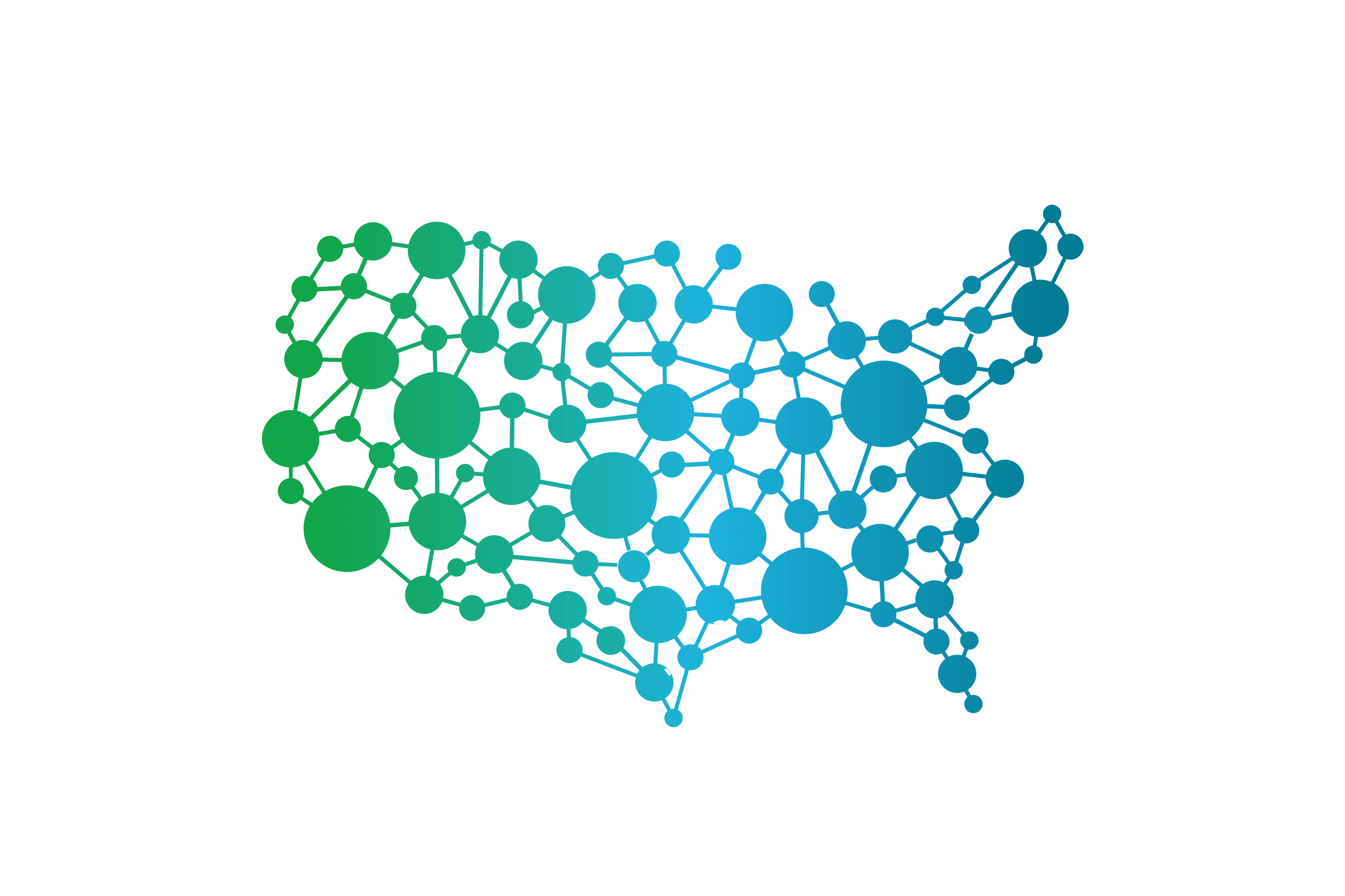 USA network map logo